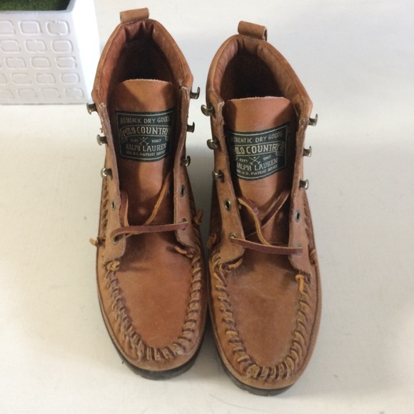 polo moccasin boots